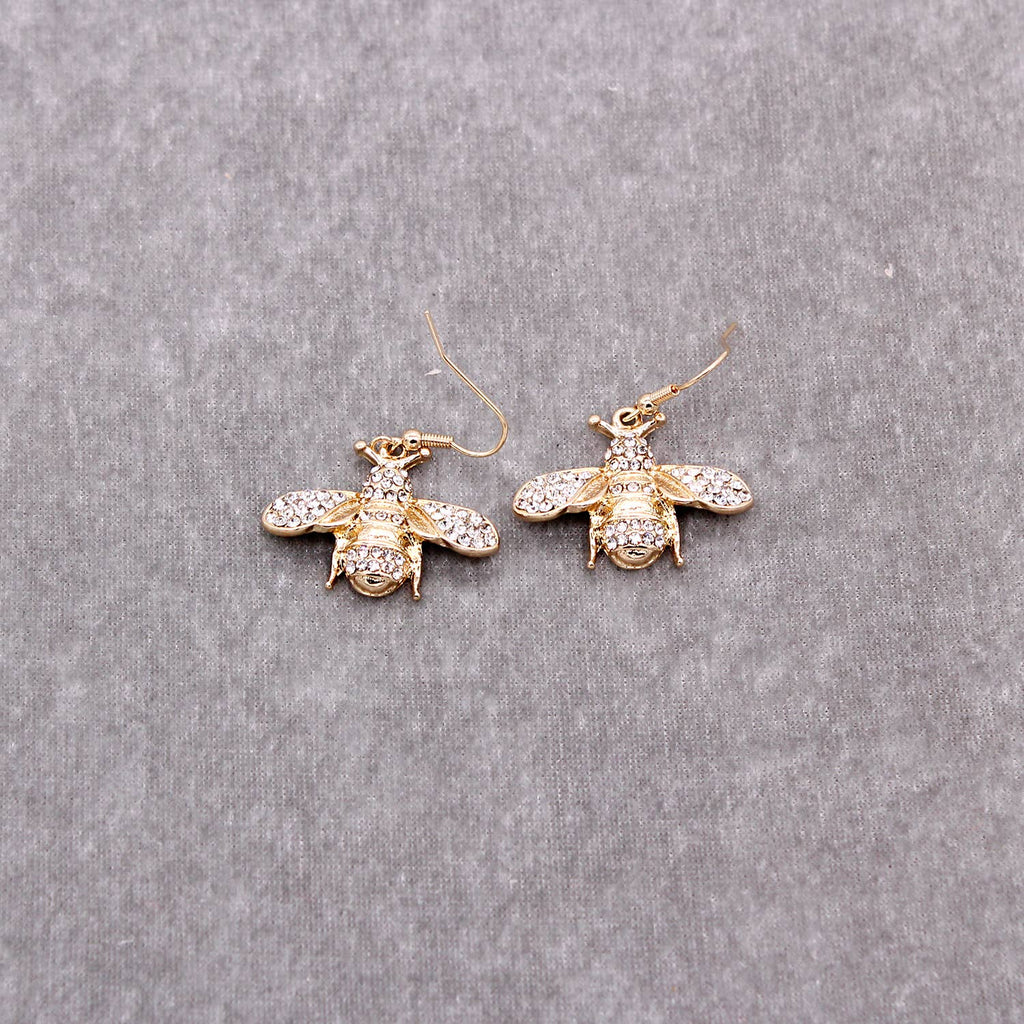 Bee Drop Earring