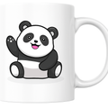 Cute Panda Bear Coffee Mug – Cartoon Animal Design – Microwave &